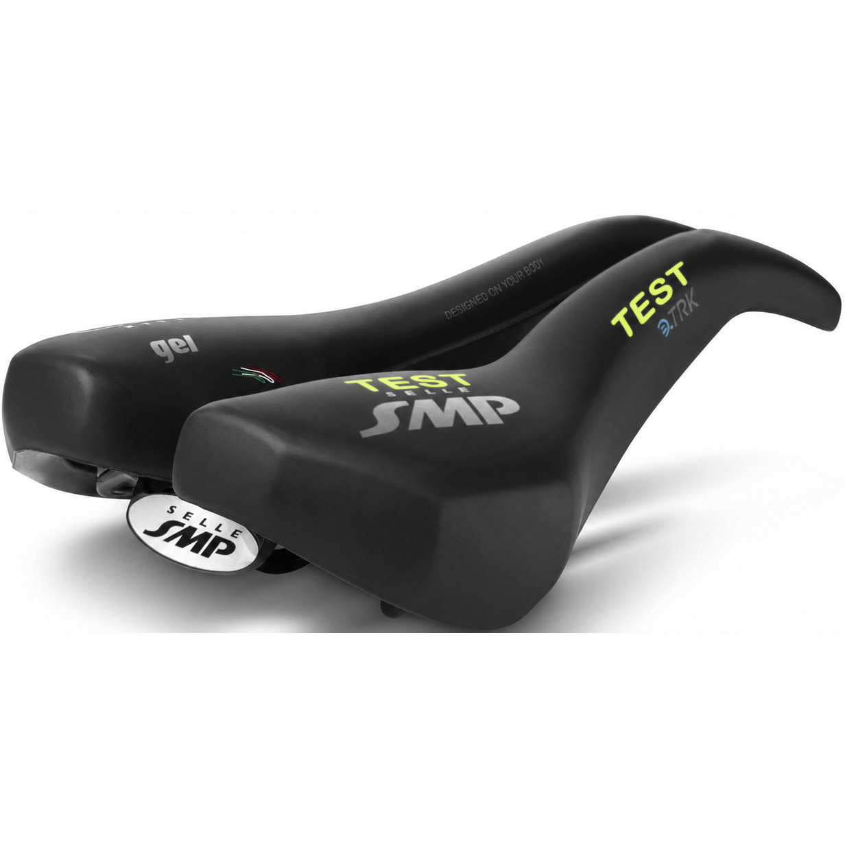 SMP testzadel E-Trk gel zwart/geel