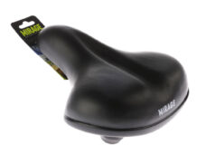 Mirage zadel Comfort met elastomeer zwart