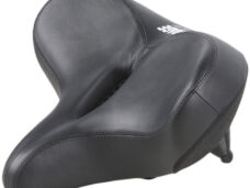 Mirage zadel Big City tour comfort met vering zwart