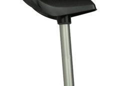 VWP Zadel Mini/Junior BMX m/zadelpen 22.2 PVC zwart