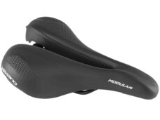 Selle Bassano zadel Modular S-line zwart