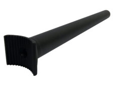 VWP Zadelpen BMX pivotal stump alu 25.4-320 zwart