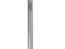 Zadelpen ATB/race 80% fiber 20% Carbon 27.2 zilver