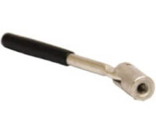 Zadelpenbout-snelspanner 8mm RVS (o.a.huurfiets)