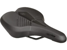Ergotec zadel Comfort Plus 260 x 218mm PU zwart