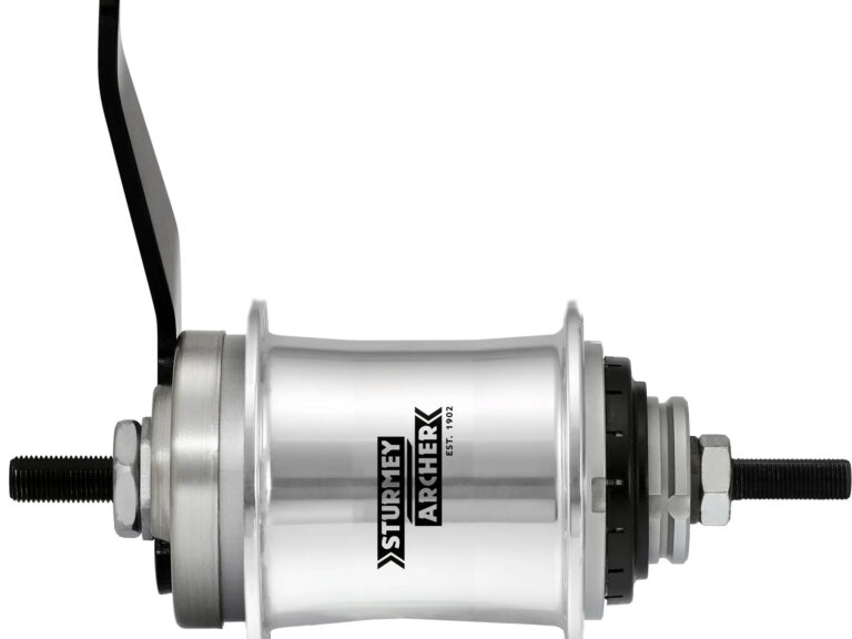 Sturmey Archer achternaaf A2C (L) 2v terugtraprem 36g zilver