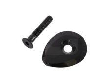 Deda vinci topcap zwart met m6x35 alu bout