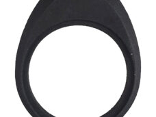 DEDA Vinci topcap adapter voor D-shape vork nylon zwart