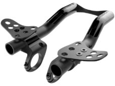 DEDA opzetstuur Superzero TT 190mm geanodiseerd zwart
