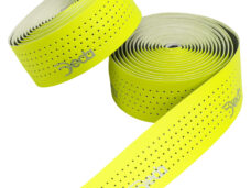 Deda stuurtape geperforeerd fluo geel