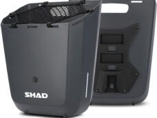 Shad mand Daily Bike Box voorzijde 20l grijs