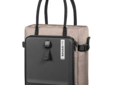 Shad shopper Daily Tote Bag achterdrager 16l taupe