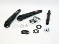 Haro 96605 crankstel Forged Cromo 3pc 175mm zwart