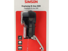 Simson koplamp Aurora B-line 30R batterij