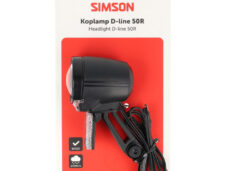 Simson koplamp Aurora D-line 50R