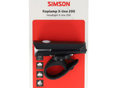 Simson koplamp Aurora X-line 200