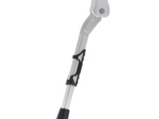 Soporte central Simson King ajustable. Placa ancha plateada. Aluminio.