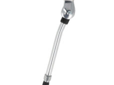 Simson middenstandaard Basic vast brede plaat zwart