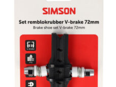 Simson remschoenen V-brake 72mm