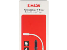 Simson remkabelbuis V-brake inclusief rubber