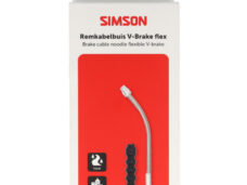 Simson remkabelbuis V-brake flexibel inclusief rubber