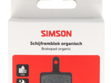 Simson schijfremblok organisch