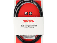 Simson versnellingskabelset S.A. / Gazelle zwart