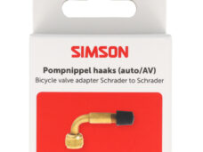 Simson pompnippel haaks autoventiel