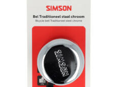 Simson bel Traditioneel chroom staal