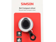 Simson bel Compact zilver