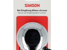 Simson bel DingDong Medium chroom 60mm