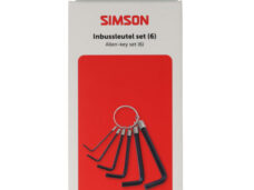 Simson 6-piece Allen key set