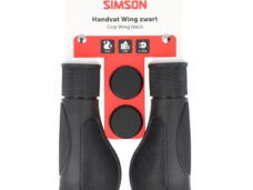 Simson handvatset Wing zwart