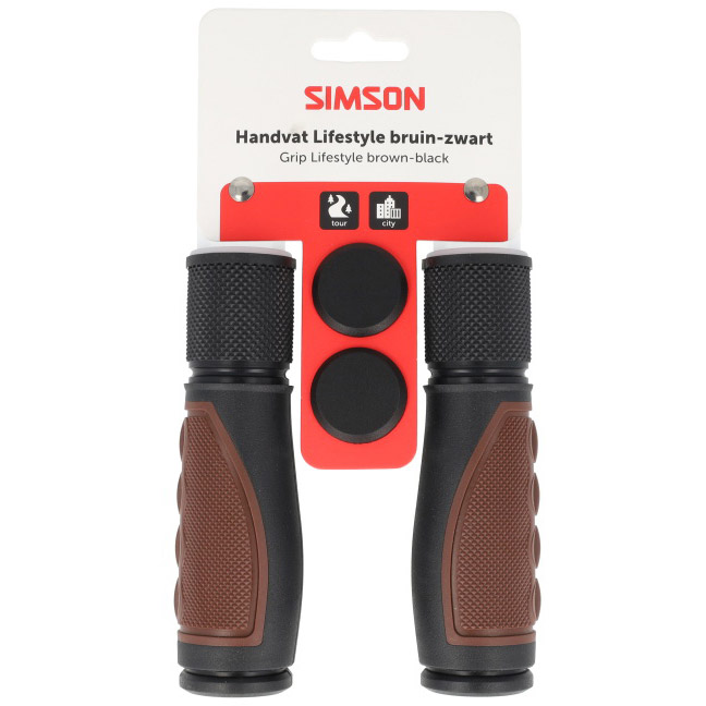 Simson Handvat donkerbruin