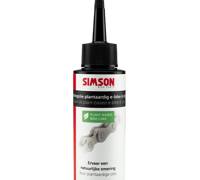 Simson kettingolie voor E-bike & city bike plantaardig 100ml