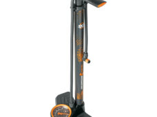 SKS vloerpomp Aircompressor Clic Tec 10.0 10bar zw/oranje