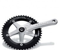 Miche Crankstel Pista Advanced 170mm 48tds. 1/8 zilver