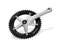 Miche Crankstel Pista Advanced 170mm 49tds. 1/8 zilver