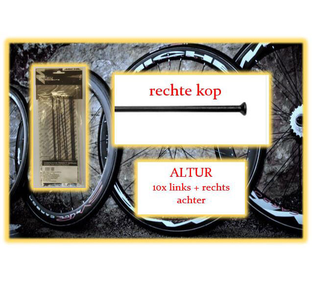 Miche spaken & nippels. ✓ Snel geleverd ✓ Gratis verzending v.a. €75