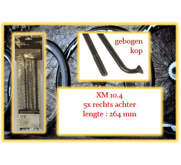 Miche spaken & nippels. ✓ Snel geleverd ✓ Gratis verzending v.a. €75