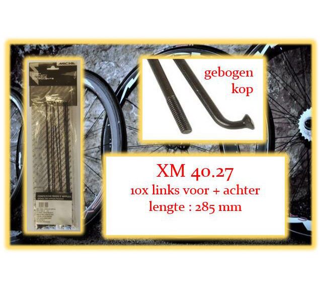Miche spaken & nippels. ✓ Snel geleverd ✓ Gratis verzending v.a. €75