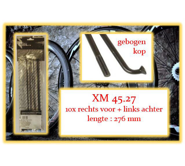 Miche spaken & nippels. ✓ Snel geleverd ✓ Gratis verzending v.a. €75