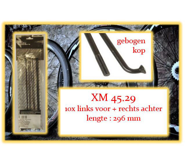 Miche spaken & nippels. ✓ Snel geleverd ✓ Gratis verzending v.a. €75
