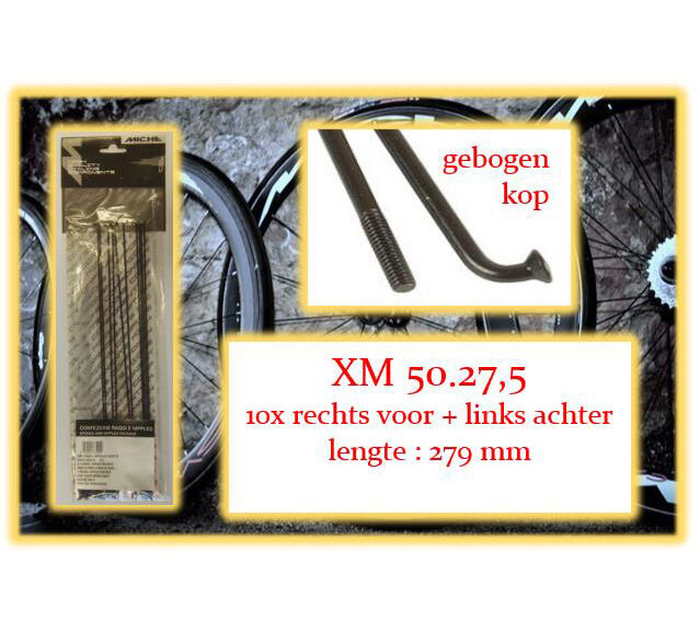 Miche spaken & nippels. ✓ Snel geleverd ✓ Gratis verzending v.a. €75