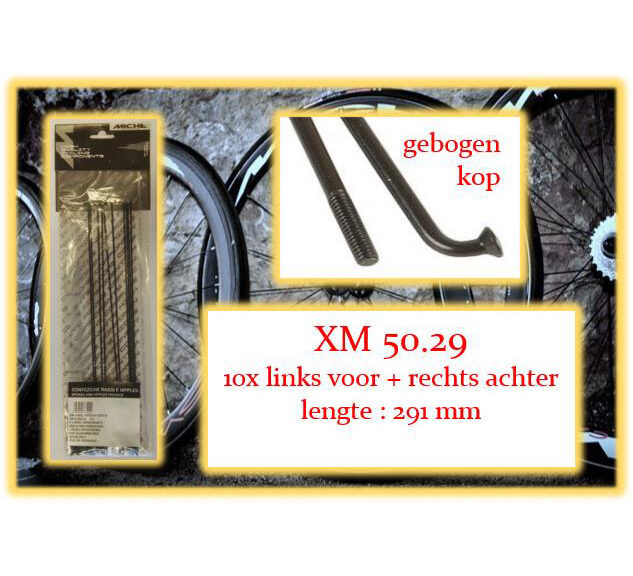 Miche spaken & nippels. ✓ Snel geleverd ✓ Gratis verzending v.a. €75