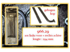 Miche spaak 966.29 Boost 294mm LV+RA zwart (10st)