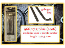 Miche spaak 966 27 Plus 273mm LV+RA zwart (10st)