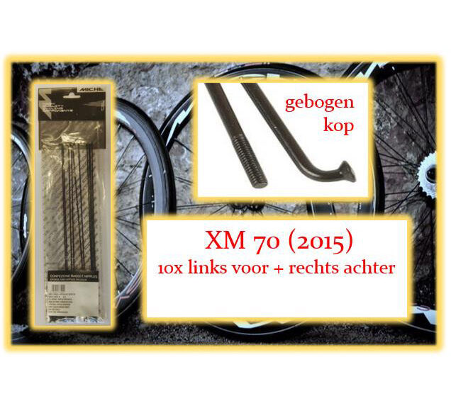Miche spaken & nippels. ✓ Snel geleverd ✓ Gratis verzending v.a. €75