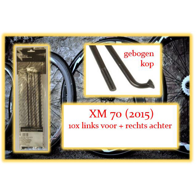 Miche spaken & nippels. ✓ Snel geleverd ✓ Gratis verzending v.a. €75