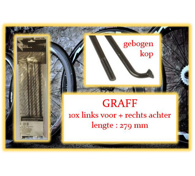 Miche spaken & nippels. ✓ Snel geleverd ✓ Gratis verzending v.a. €75